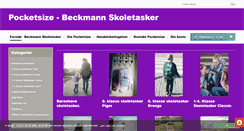Desktop Screenshot of pocketsize.dk